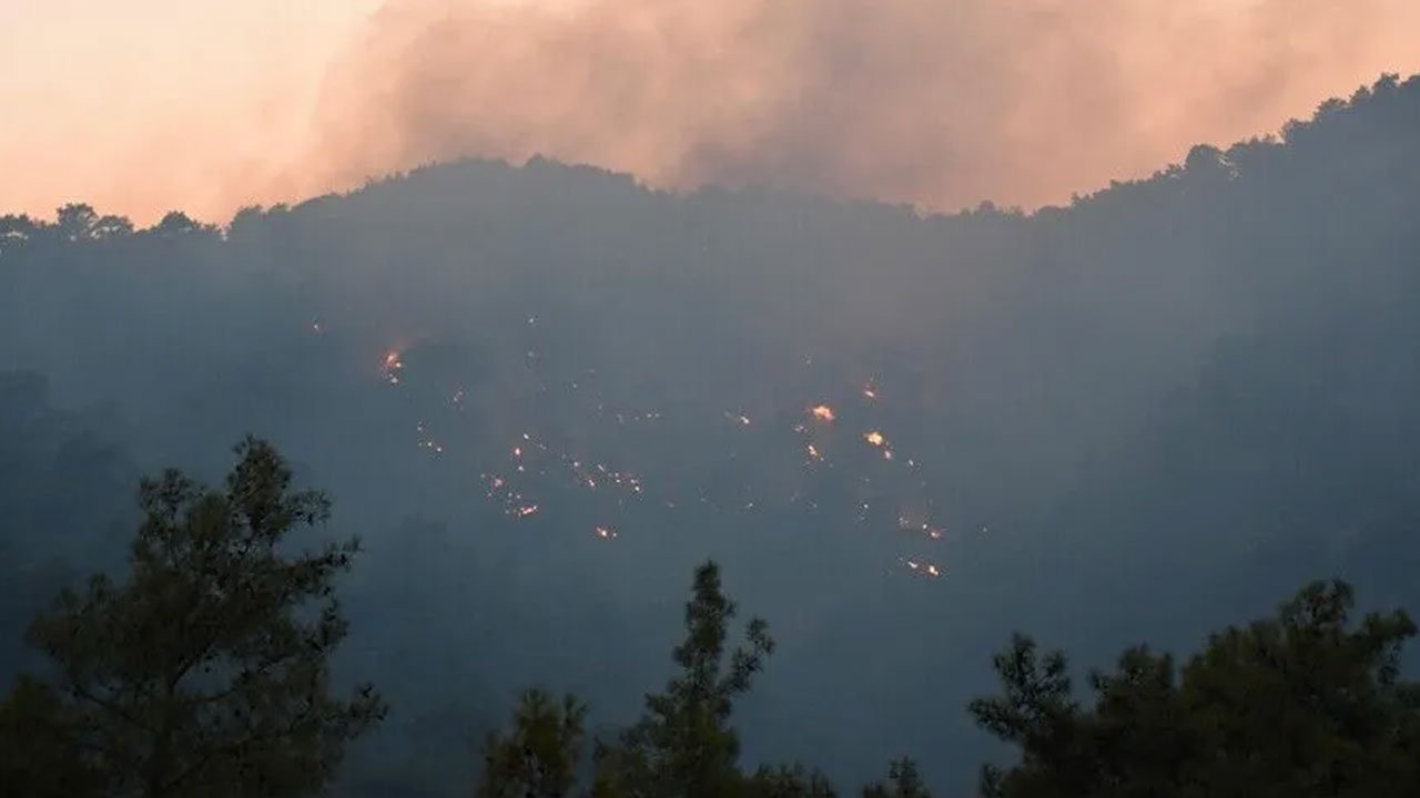 Antalya Kemer'de orman yangını kontrol altına alındı